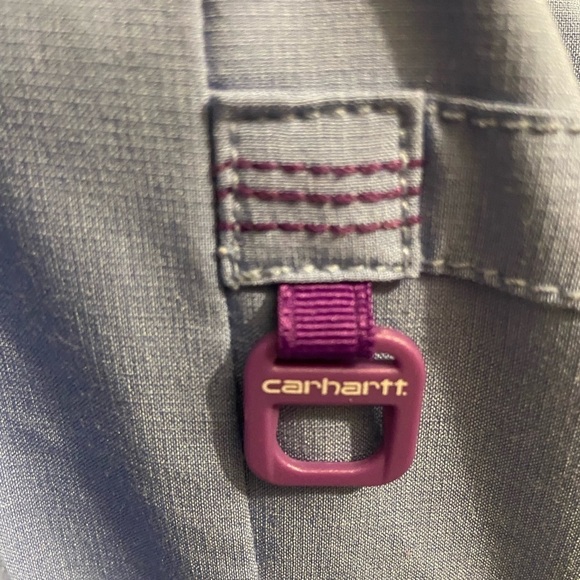 Carhartt scrub top size extra large blue H7 - Picture 5 of 5